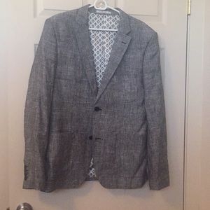 Line and Cotton Grey MENS blazer